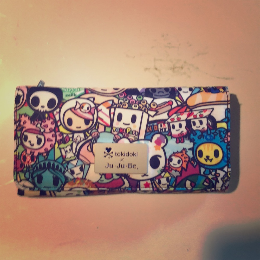 Tokidoki X Ju-Ju-Be trifold wallet